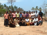 Sally with Matara Women Society